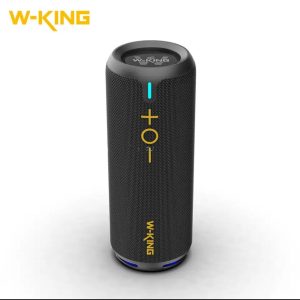 W-KING D320 portable 30W high-power Waterproof Wireless Bluetooth Speakers Outdoor TWS Shocking subwoofer Stereo Sound Speaker