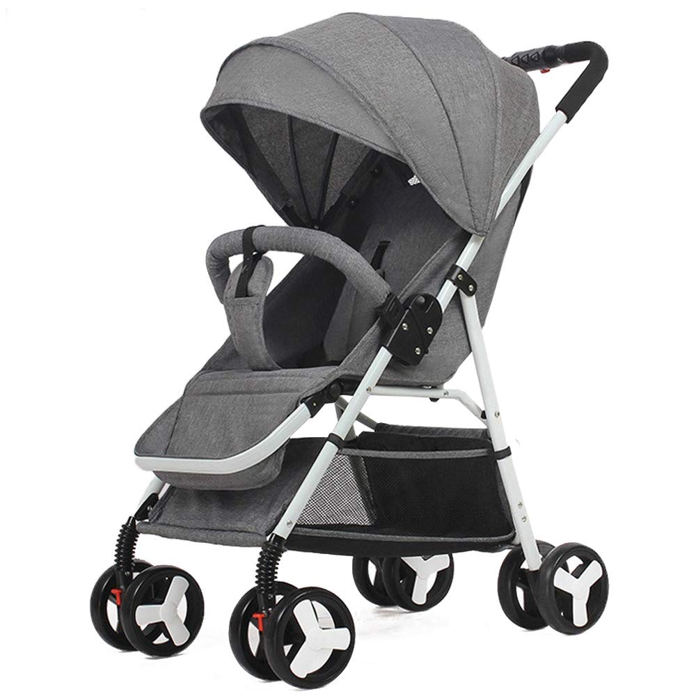 Baby Stroller Foldable Portable Push Chair Baby Travel Trolley Comfortable Seating - Image 3