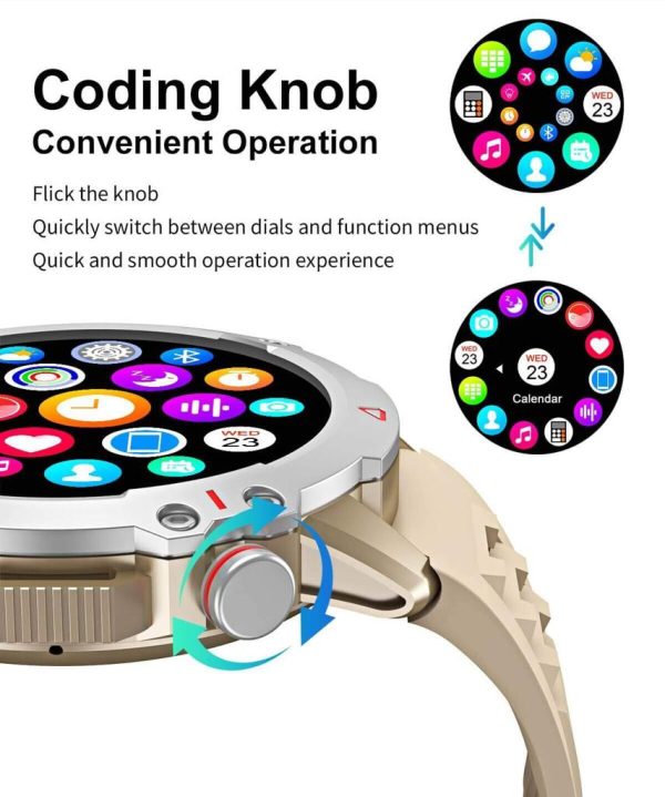 TF10 Pro Smart Watches Men 1.53inch Screen Bluetooth Call IP67 Waterproof Heart Rate Blood Oxygen Sport - Image 2