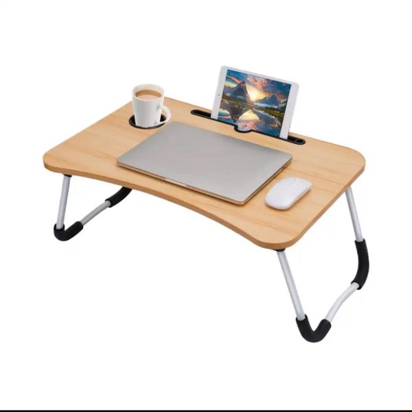 Multi-Purpose Bed Laptop and Study Table Foldable and Portable Engineered Wood - Portable Laptop Table