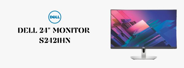 Dell S2421HN 24" - LED Monitor - FHD (1920 x 1080) Pixels - IPS Panel - Anti-Glare Screen - Grey - Image 2