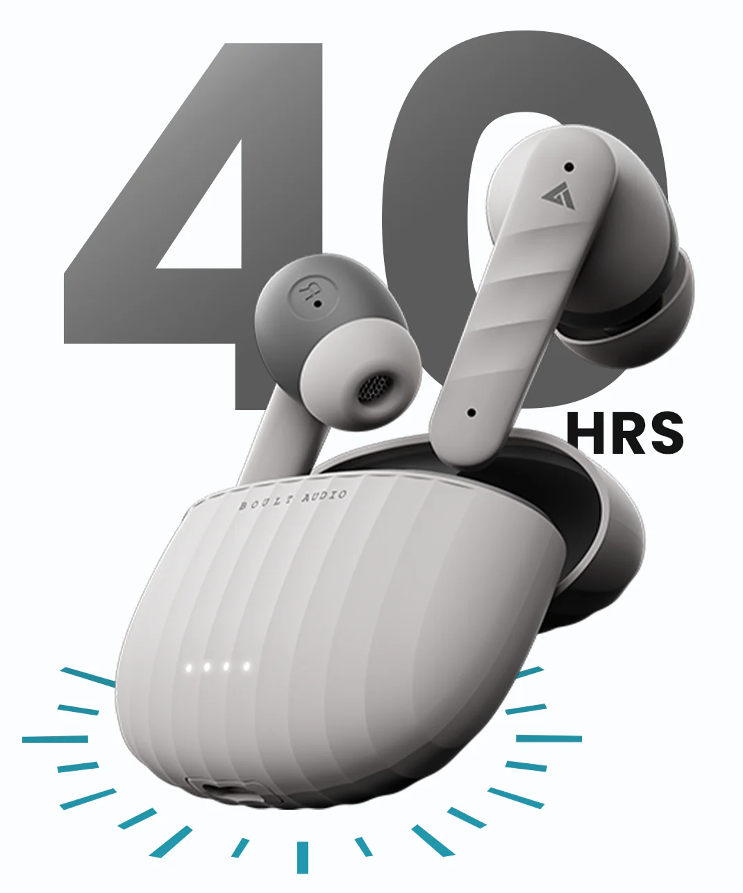 BOULT X45 | 40 Hours Playtime | 13mm Drivers | ZEN Quad Mic ENC | Fast Charging | IPX5 Water Resistant - Image 10