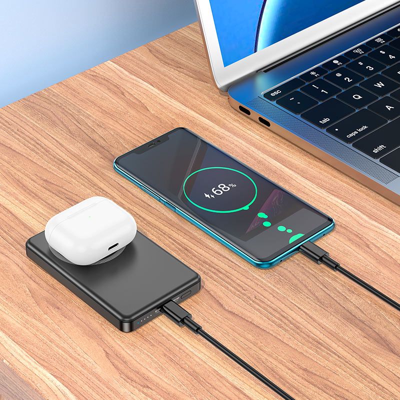 Power Bank “J125A Power” PD20W Wireless Charging 10000mAh - Image 2