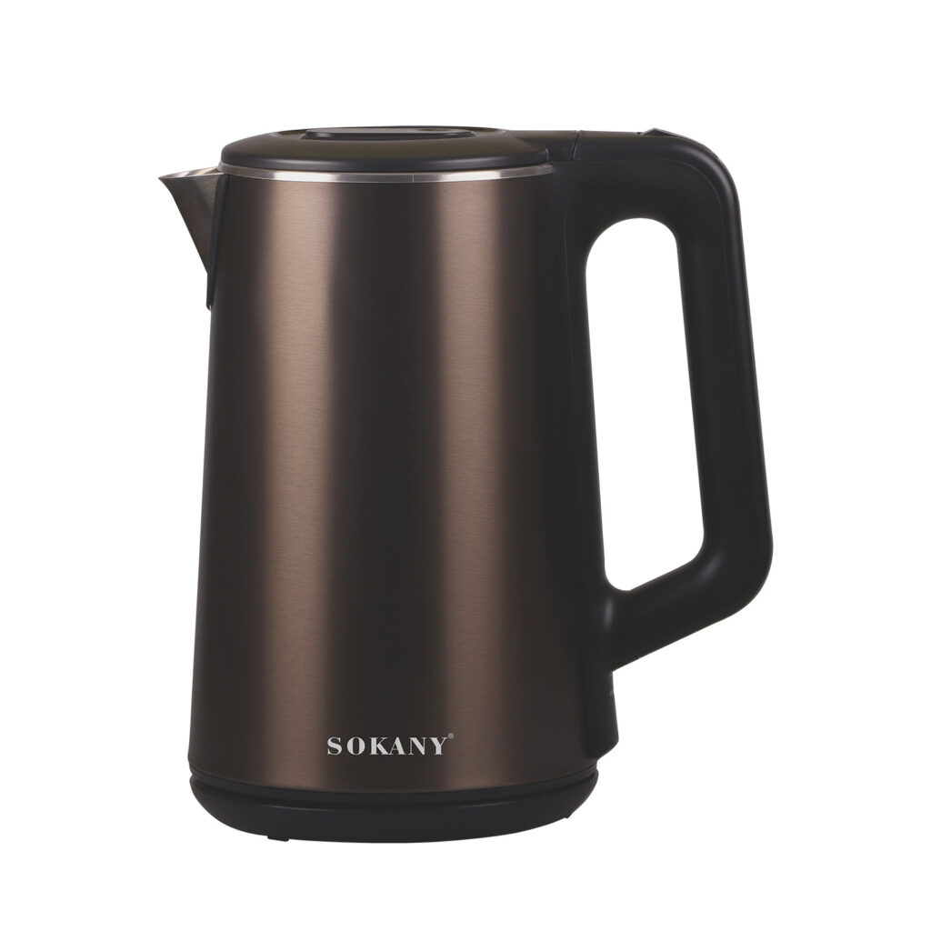 Stainless Electric Water Kettle, 2.8 Liters, 2200 Watts (SK-09033)