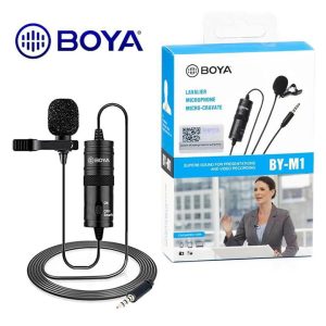 BOYA M1 BY- M1 Omnidirectional Condenser Lavalier Microphone