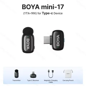 BOYA Mini 17 For Andriod Type C Wireless Microphone