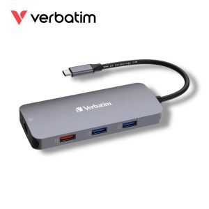 VERBATIM USB-C PRO MULTIPORT HUB 9 PORT CMH-09
