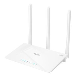 "Hoco HI30 2.4G Three Antennas WiFi 4 Wireless Router
