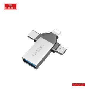 Earldom OT93 OTG + USB 3 In 1 Adapter