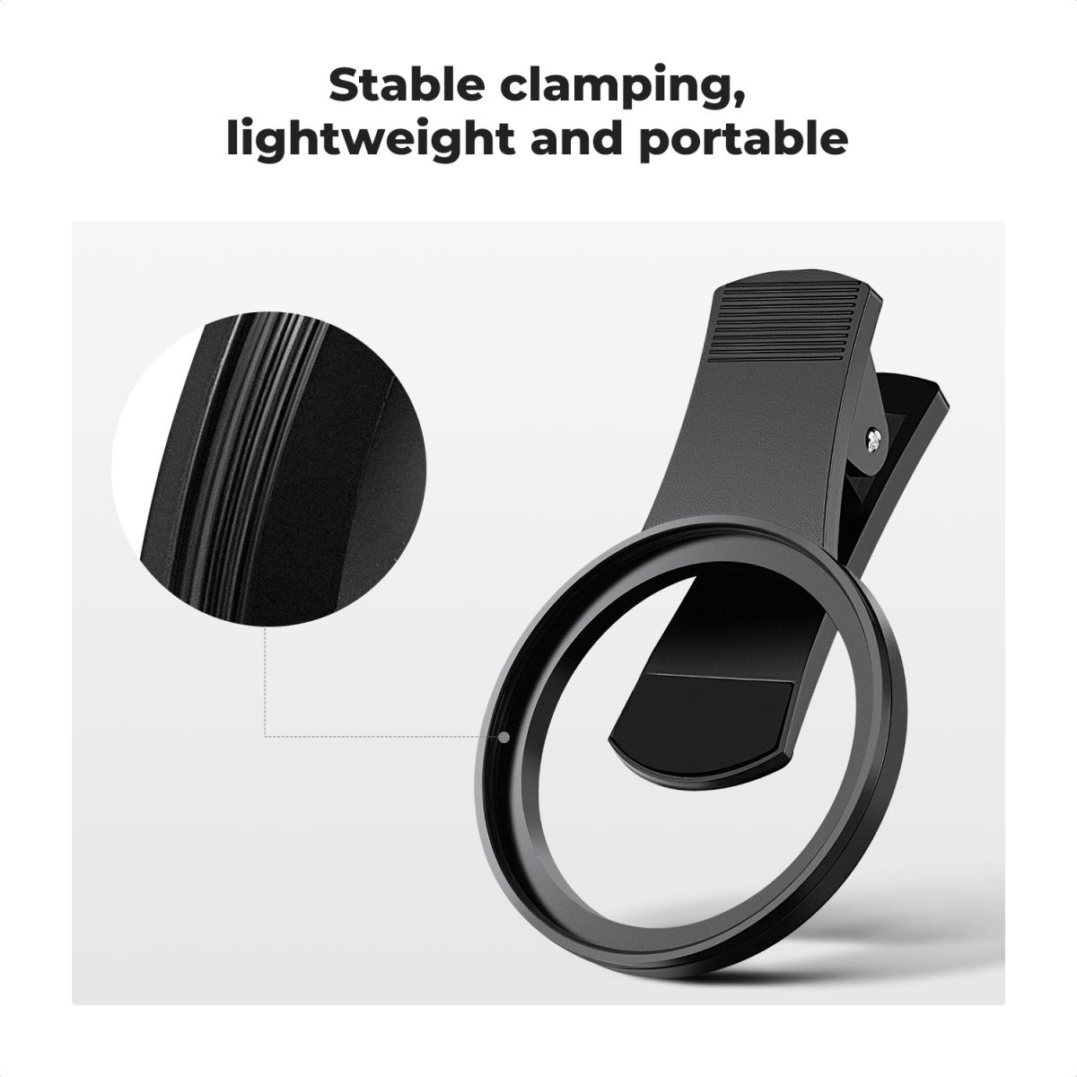 K&F KF01.2676 Concept 52mm Clip On CPL Phone Camera Lens Filter Kit - Image 2