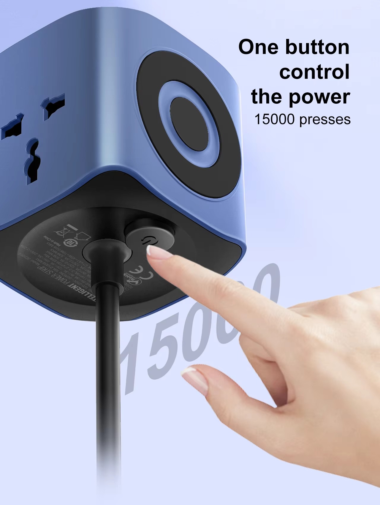 LDNIO SC3319 Extension Socket Three-hole 1 to 3 Power Expansion Adapter with 65W USB-C Charging Port - Image 5